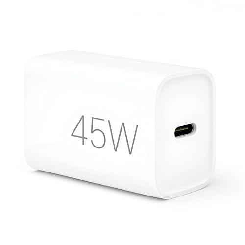 Image of 45W USB-C Charging Adapter - Quick Charge 5.0 Power Delivery PD Charger Compatible with Xiaomi 15 Ultra /15 /14 Ultra /14 / Redmi Note 14 Pro+ /14C, Smartphone, Laptop| Support 33W Mobile Charger, White