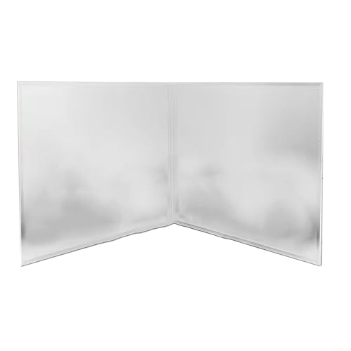 Splatter Guard, Foldable Stainless Steel Oil Splatter Screens For Frying, Oil Splash Insulation Board, Splatter Baffle Stove Heat Board For Cooking(29 * 40 2slices)