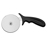 Gatuida Praktischer Pizzaschneider Edelstahl Rad mit Ergonomischem...