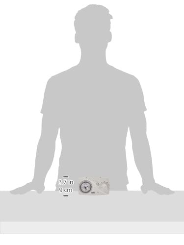 VEMER VE618500 CM100 - Heizungsthermostat, Thermostat mit Tagesprogrammierung, Stromversorgung mit Batterien, Weiß