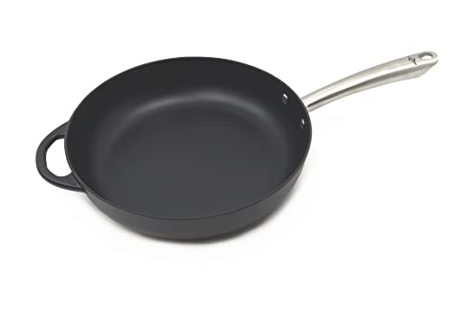 Bratpfanne KÜCHENPROFI PROVENCE (BHT 28x750x49 cm) BHT 28x750x49 cm schwarz Pfannen-Set Pfanne Pfannenset