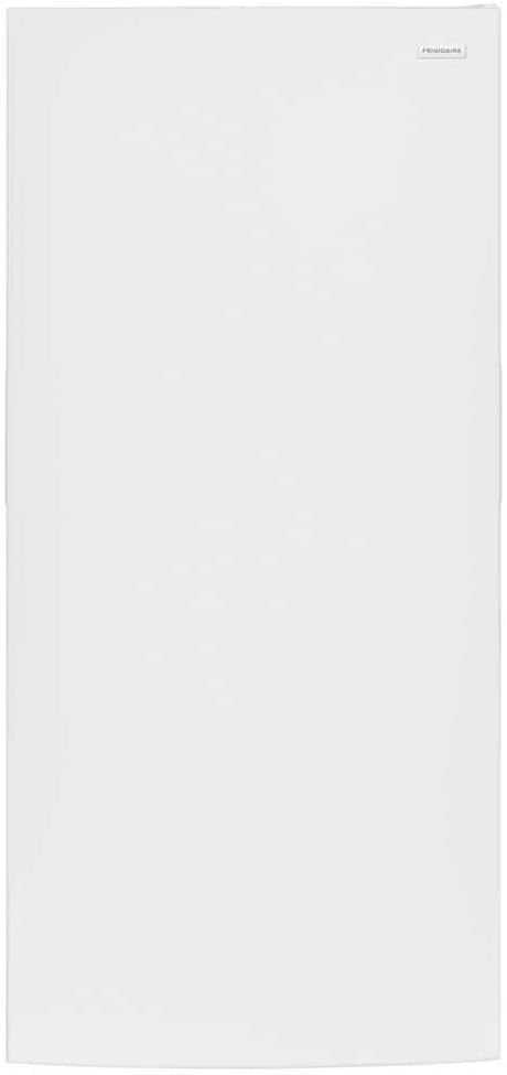 Frigidaire FFUE2022AW 33" Upright Freezer with 20 cu. ft. Capacity; Energy Star; Auto-Close Doors; Power Outage Assurance and EvenTemp Cooling System in White