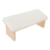 Homoyoyo Repose Bras Manucure Bois Ergonomique avec Coussin Confortable Support Stable pou...
