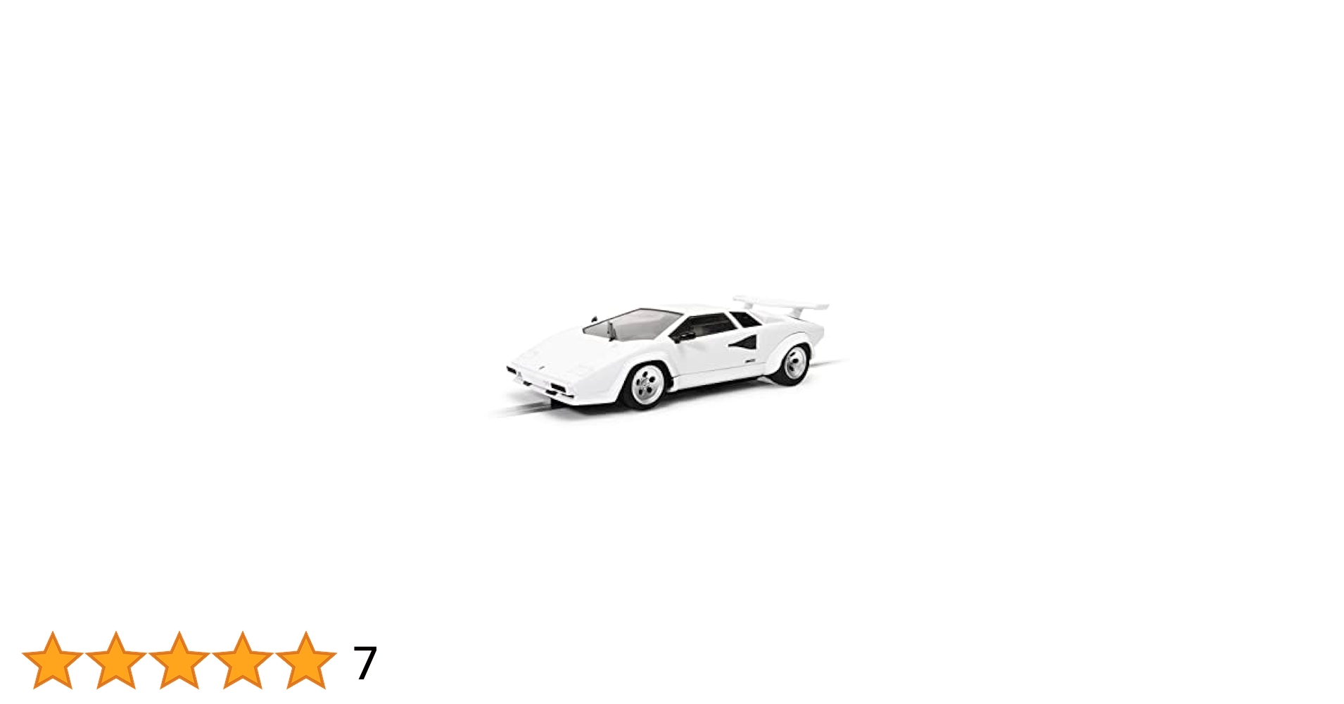 極美品！！　スロットカー　スケーレックス　ランボルギーニカウンタック　1/32 Scalextric 1/32 ｽﾛｯﾄｶｰ C4336◇Lamborghini Countach in white