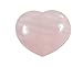 The Chrysalis Stone Rose Quartz Puff Heart Worry Healing Stone
