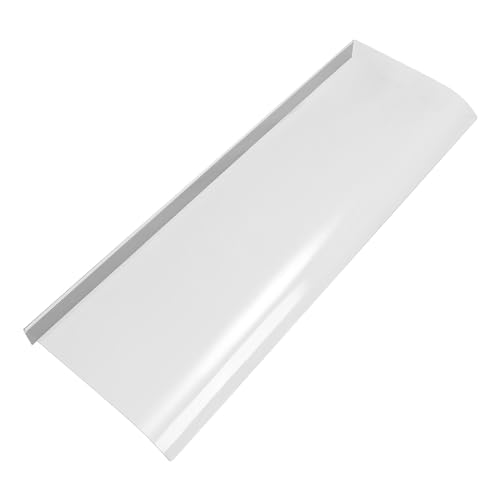 Clear Awning Canopy, Metal Window Awning, Outdoor Roofing Canopy, Front Door Awning, UV Rain Snow Protection, for Doors, Windows, Corridors, Patios, Balconies, Garage Doors, etc (clear, 40 * 100cm)