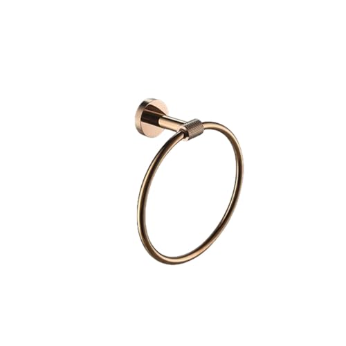 Toallero de pared oro rosa y accesorios de baño DFG1074 2