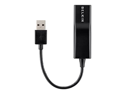 Preisvergleich Produktbild Belkin F4U047BT USB 2.0 Ethernet Adapter schwarz
