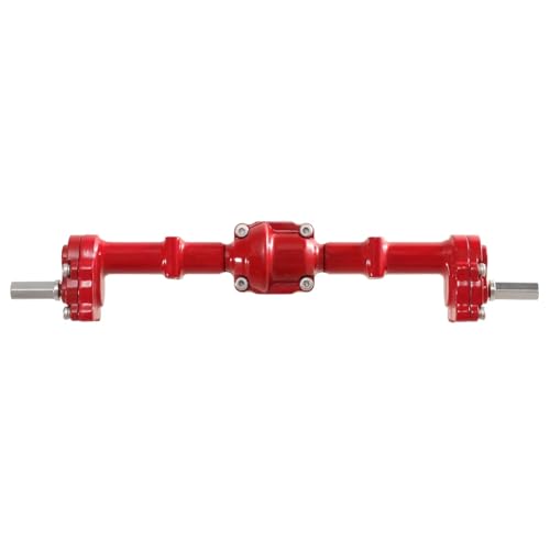 RC�t�����g���A�A�N�X���Z�b�g For MN For MN82 LC79 For MN78 98 99SV2 1/12 RC �R���g���[���J�[�A�b�v�O���[�h�A�N�Z�T���[�ƃp�[�c �t�����^���t�����g�ƃ��A�h�A�u���b�W(Red,Rear axle)