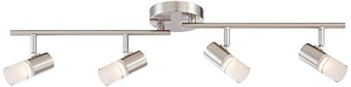 Pro Track Renee 4-Light Satin Nickel Led Track Style Light Fixture #TOP1