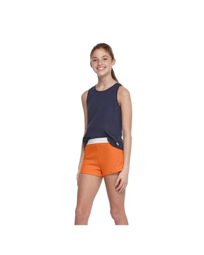 Soffe Shorts de torcida autênticos para meninas – Shorts de ginástica de mistura de algodão macio pa