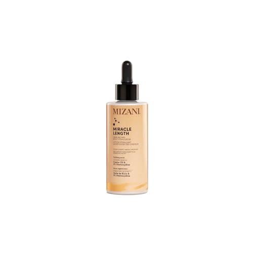 Mizani Anti Hair Loss Serum, Strengthening and Thickening Treatment, For Healthier-Looking Hair, Enriched with Castor Oil and Stemoxydine, 25 Miracle Length, 90ml