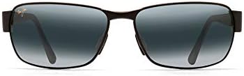 Maui Jim Sunglasses | Black Coral 249 | Rectangular Frame, with Patented PolarizedPlus2 Lens Technology