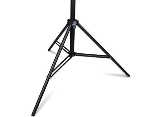 Tripé De Iluminação Ring Light Para Estúdio Black 2,0 Metros - Tripé com rosca 1/4 Universal