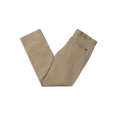 Volcom Men's Vmonty Stretch Chino Pant Khaki2