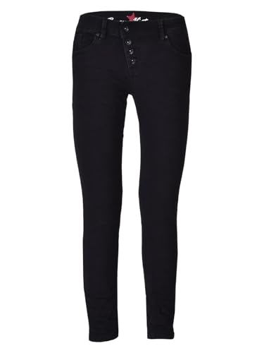 Buena Vista Hose Malibu 7/8 Stretch Twill in Schwarz, Größe M