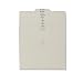 Smead Pressboard Guides, Plain 1/3-Cut Tab Center Position (Jan.-Dec), Letter Size, Gray/Green 12 per Set (50365)