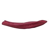 Replacement Headband Cushion Protein Leather Cushions Cover Repair Parts Compatible with Pioneer HDJ-CUE1 Headphones (Red)