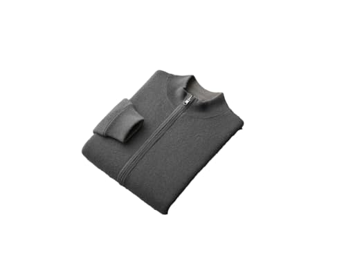 Men Double Sided Thickened Wool Sweater Men's Knitted Cardigan Casual Long Sleeve Solid Color Sweaters