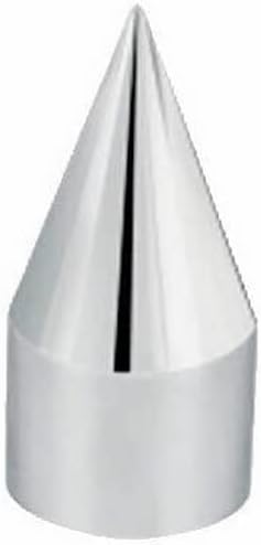 12 Pack Chrome Spike Tire Wheel Hex Lug Nut Press On Covers Car & Truck - 15/16" Style-9856-7451