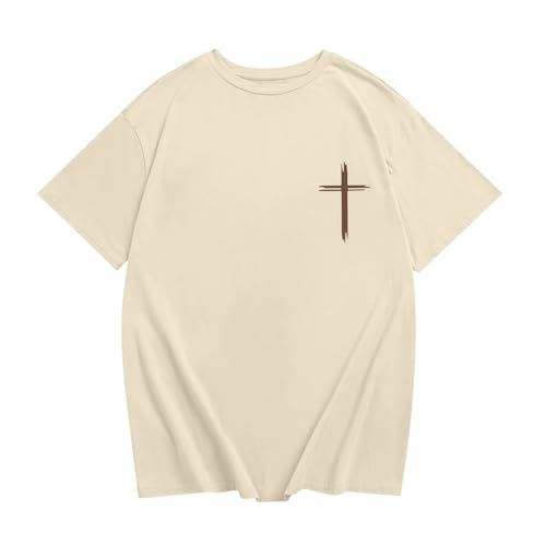 KEEVICI Boys Christian Graphic Tees Cross Jesus God Religious Shirts for Kids Faith Bible Verse Cotton Inspirational T Shirt2