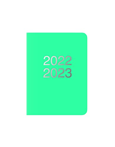 Letts of London Dazzle Agenda académique 1 jour par page Turquoise Format A6 23-030611 Cover