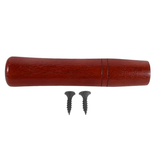 FUNOMOCYA Mango de Madera Sólida para Olla Antiescaldaduras Agarre Antideslizante Repuesto para Sartenes y Cacerolas Resistente y Duradero