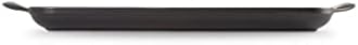 LE CREUSET Rectangular Grill 32cm Matte Black