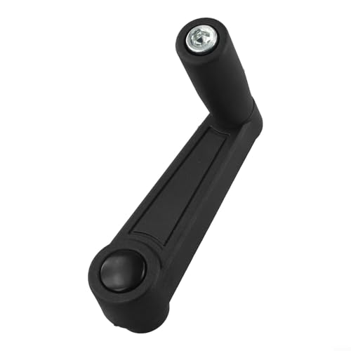 Jonikuper Manivela de agujero redondo,Para fresadora de torno,Rendimiento eficiente,Funcionamiento suave de 360 grados,Rendimiento confiable (10mm)
