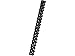 Produktbild Fellowes Plastic Comb Binding Spines, 1 1/2 Inch Diameter, Black, 340 Sheets, 50 Pack (52368)