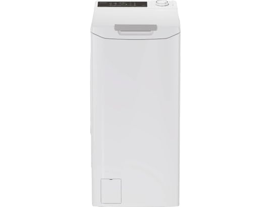 Candy TCAS284TM4-S Waschmaschine, Top, 8 kg, Induktionsmotor, 17 Programme, darunter Dampf & schnell, verbunden, Startzeitvorwahl, leise – Weiß