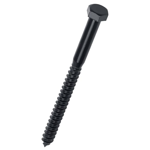 Vis tire-fond en inox 304 oxyde noir de Fayeploo, visserie hexagonale premium