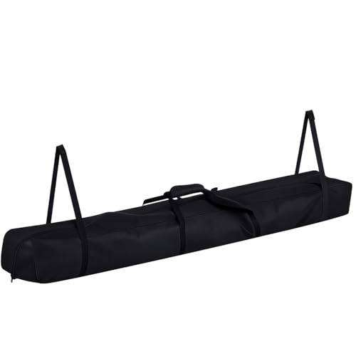 BUERPINKING 210x30x20cm Zeltstangentasche | Tragbare, Wasserabweisende Zeltgestänge-Tasche aus 600D Oxford-Tuch | Maßgeschneidert für Zeltstangen,...