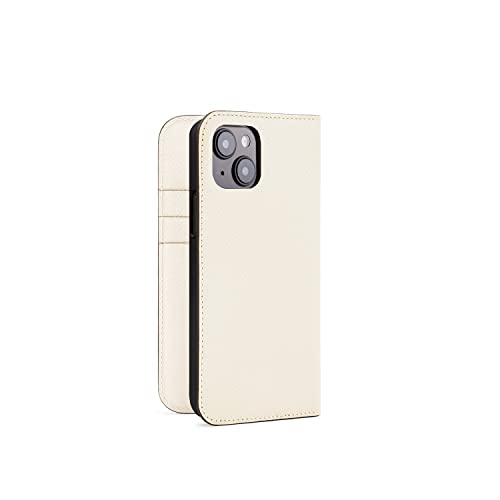 BONAVENTURA ボナベンチュラ ノブレッサ ダイアリーケース [iPhone 14, ホワイト] BODN14-WH iPhone 14ケース