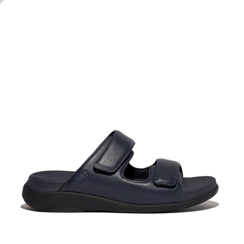 [FitFlop] T_ F-mode Go Mens Adjustable Two-bar Slides lCr[ 11 US