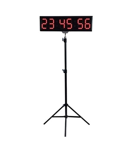 LED Race Timing Clock,5-inch LED Race Timing Clock Timer with