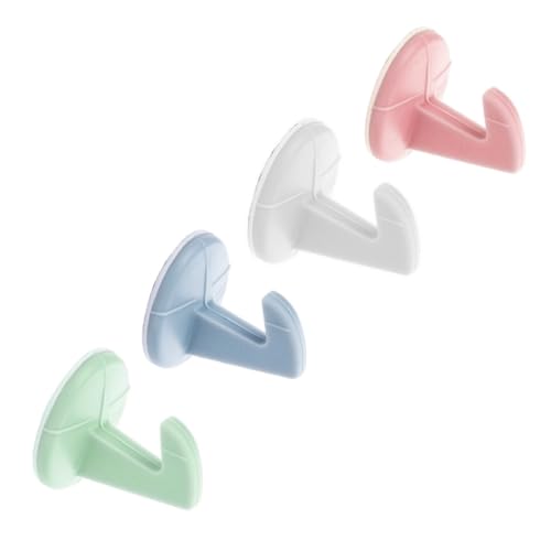 Gadpiparty Protector de Pared para Pomo de Puerta de Silicona Gruesa con Gancho Amortiguador Silencioso Anticolisión Cojín Adhesivo Blanco para Hogar y Oficina