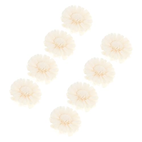 Ciieeo 8 Piezas Difusor De Aromaterapia Flor Difusor Reemplazo De Flores Difusoras Flores De Madera Sola Beige Papiro