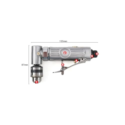 Perceuse à air angle droit pour résoudre les perçages difficiles - 3