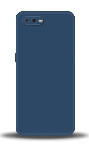 WUACYEAMING kompatibel mit Oppo K1/Oppo R15x Hülle Silikon Weich Slim Matt TPU Hülle mit Kameraschutz Stoßfest rutschfest Kratzfest Leicht Schutzhülle-blau