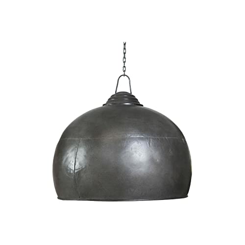 Lámpara vintage industrial de hierro Biscottini 43x43x43 cm para techo de cocina 4