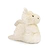 Soft Little Flying Dinosaur Stuffed Plush Pillow, Adorable White Dragon Plush Toy and Birthday Present for Kids, Adults and Collectors(White/11.8in) #4
