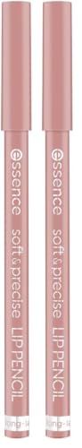 Image of Essence soft & precise LIP PENCIL 302 Heavenly, lip pencil, nude, intense colour, precise definition, 0.78 g (Pack of 2)
