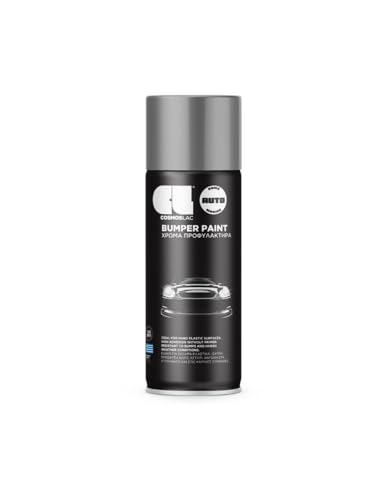 COSMOS LAC Spray Pintura Plásticos Bumper Gris N562 400 Ml