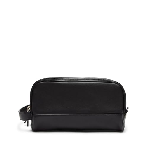 Leatherology Small Double Zip Toiletry Bag