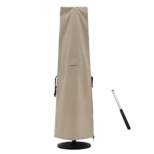 Capa para guarda-sol de pátio para cáqui de 1,5 m a 3,5 m da ABCCANOPY