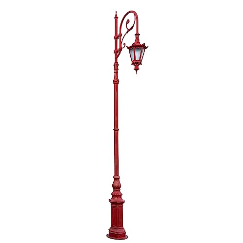 REGOLARMENTE FUNZIONANTI - I nostri lampioni da esterno non sono solo elementi decorativi ma anche funzionali, possono infatti essere utilizzati per il loro scopo principale, l’illuminazione di giardini privati e pubblici, parchi e strade.
