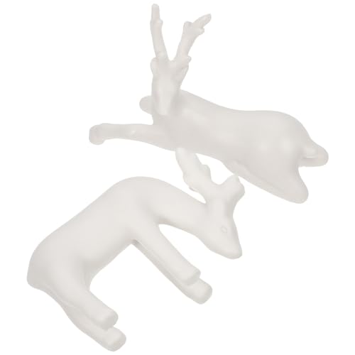 ADOCARN 2piezas Adorno De Mesa De Minifiguras Decoración De Escritorio Cerámica Mascota De Té