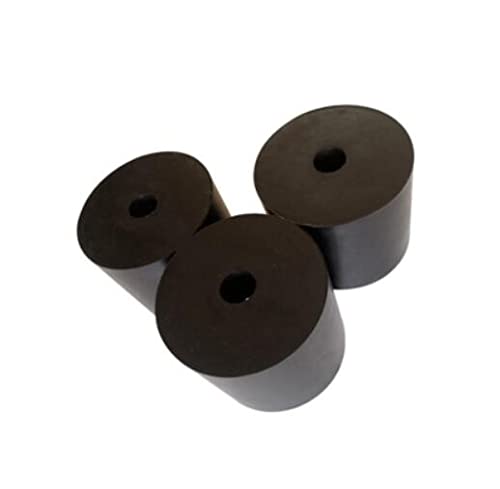 Distanziatori for rondelle piatte 10 pezzi 6mm/8mm/10mm Rondelle for cuscinetti in gomma Guarnizioni in plastica Distanziatore for piedi tondi 20mm-35mm OD 8mm-15mm Spessore (Diametro interno: 10mm x