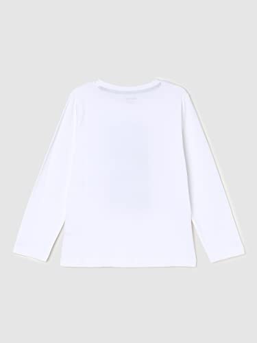 Image of Max Boy Typographic Printed Crew Neck Regular Fit T-Shirt